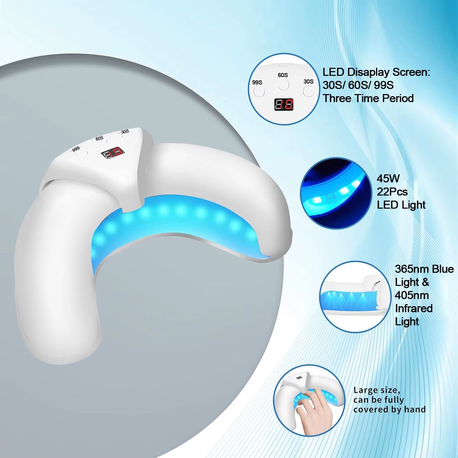 Fungal Nail Laser Device Repair Fast Nails Fungus Onychomycosis Repair Toenail Fingernail Removes Nail Fungus Foot Care