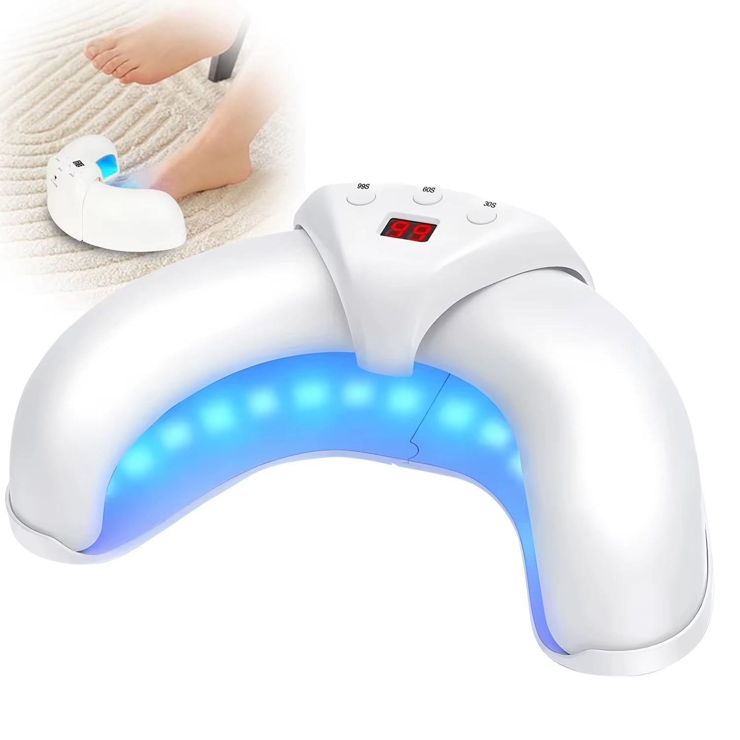Fungal Nail Laser Device Repair Fast Nails Fungus Onychomycosis Repair Toenail Fingernail Removes Nail Fungus Foot Care